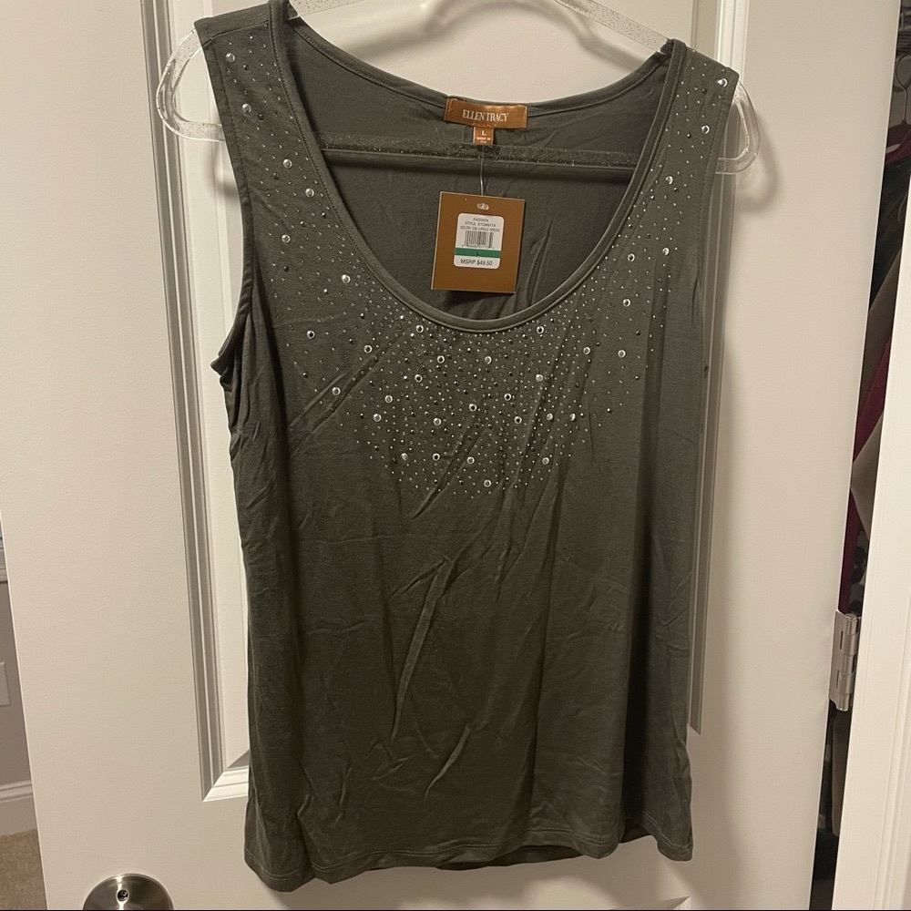 Ellen Tracy tank top NWT